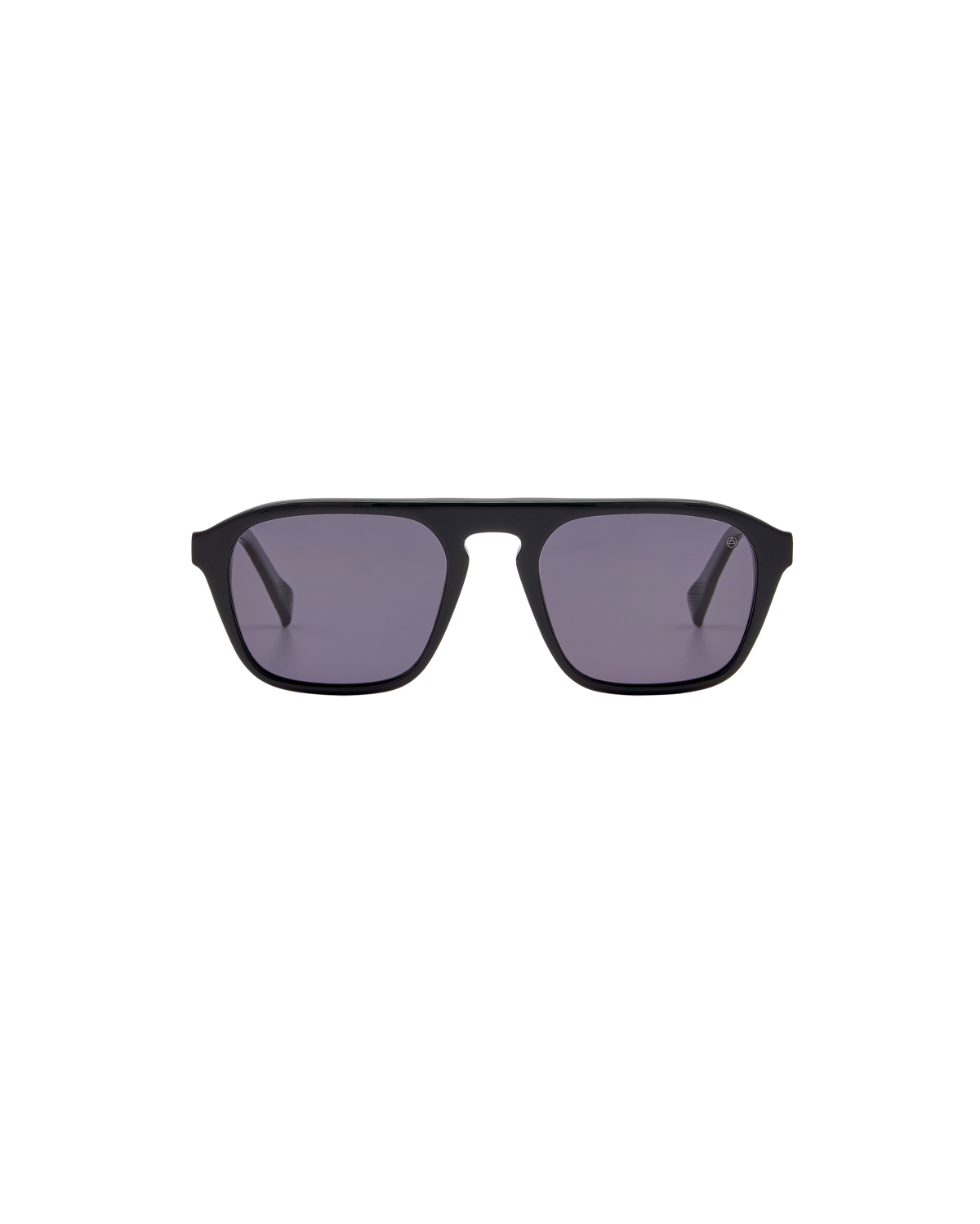 Atlant Moshe sunglasses, Shiny Black, front view