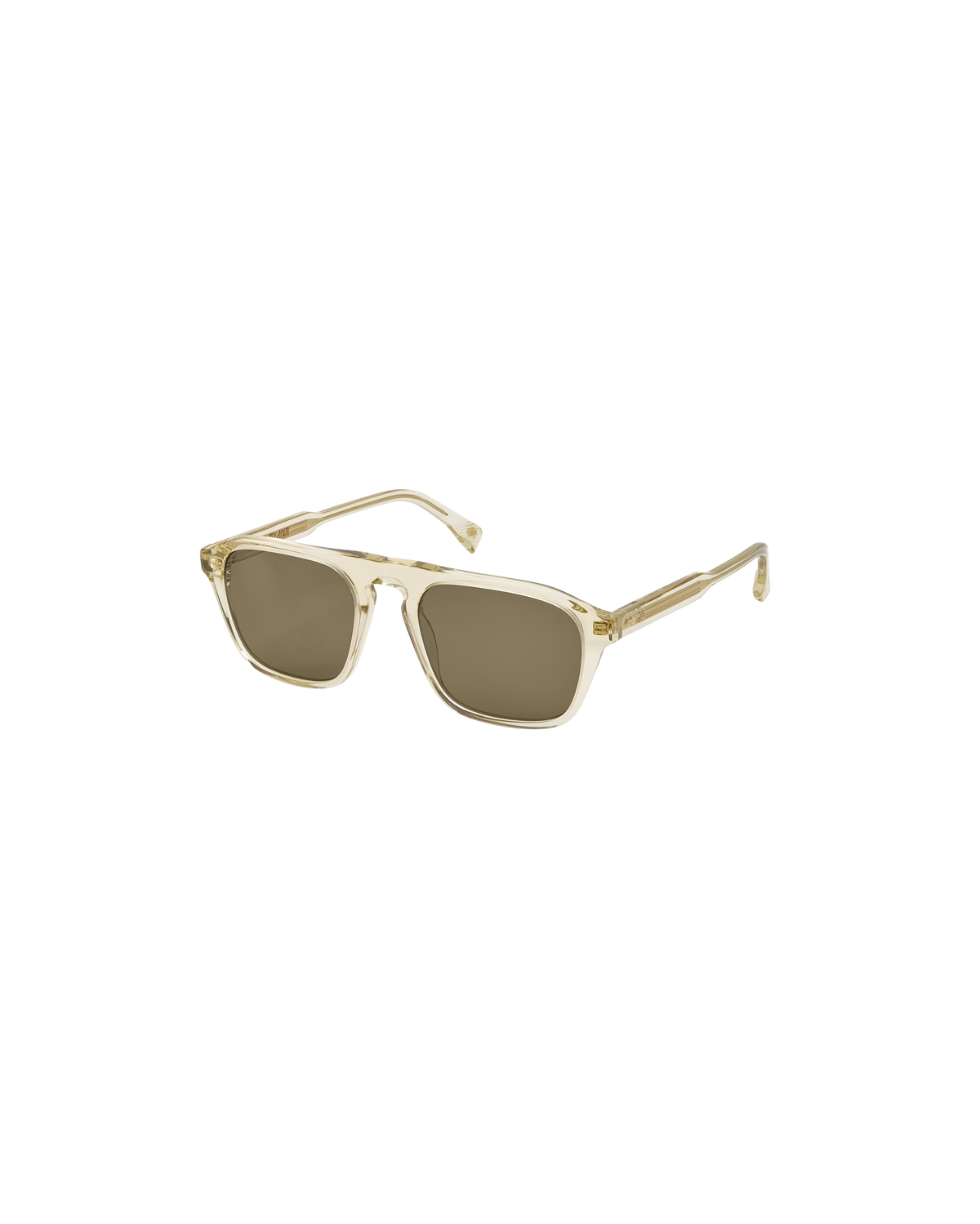 Atlant Moshe sunglasses, Crystal Transparent, side view