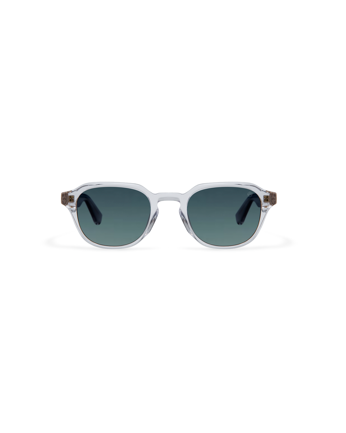 Atlant Philip sunglasses, Crystal Transparent, front view