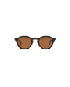 Gafas de sol Atlant Bruno, negro brillante, talla 47, vista frontal
