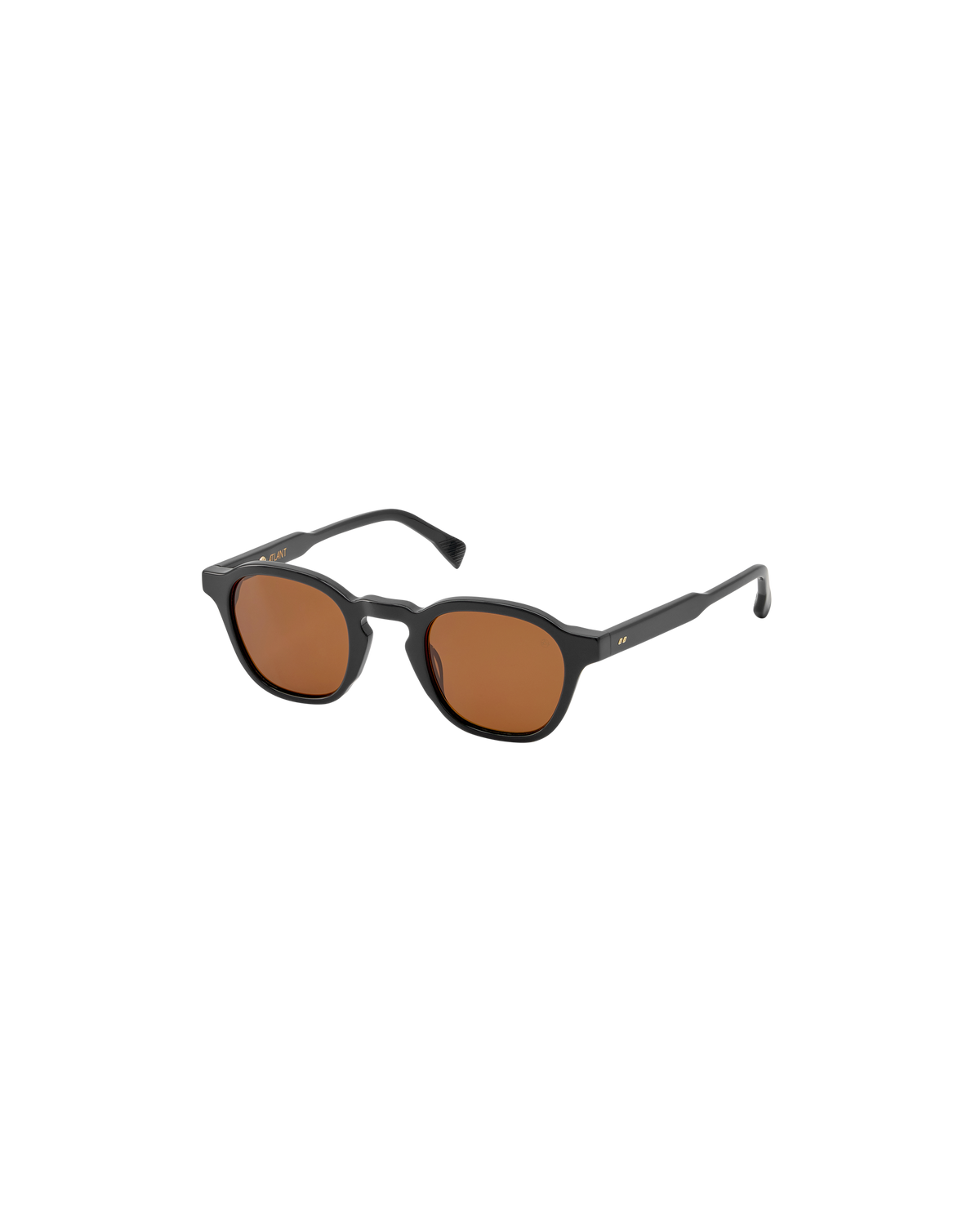 Atlant Bruno sunglasses, Shiny Black, size 49, side view