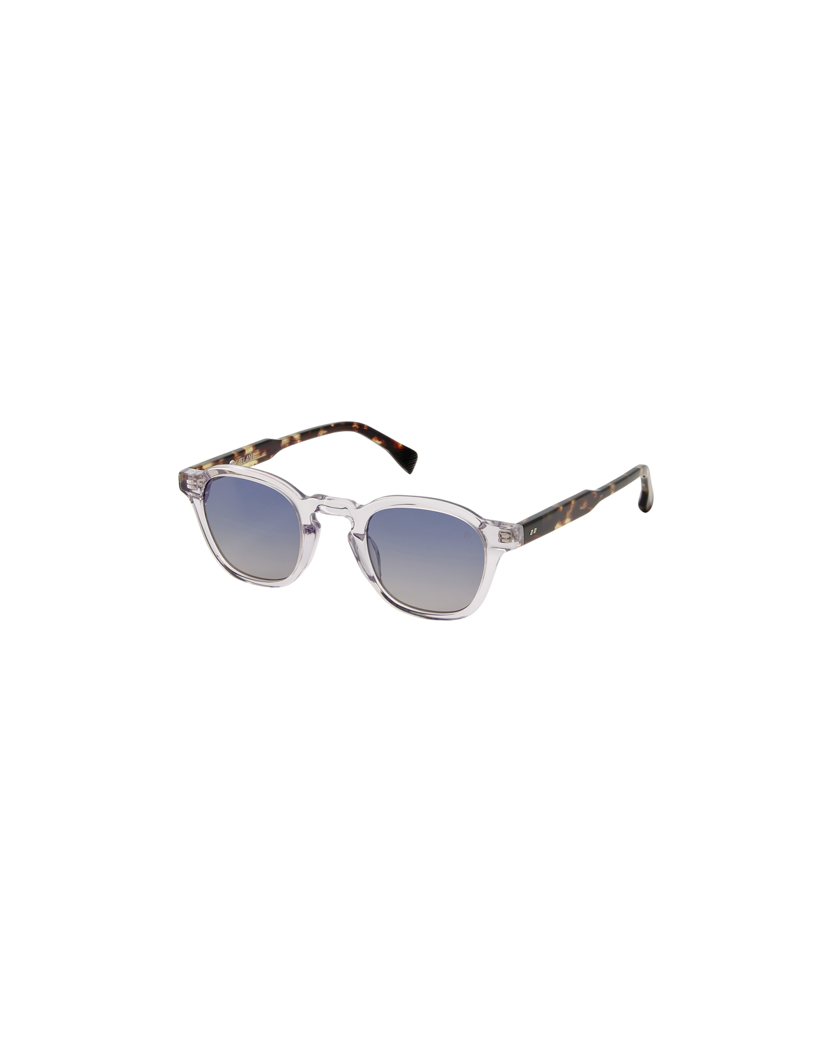 Atlant Bruno sunglasses, Crystal Transparent, size 49, side view