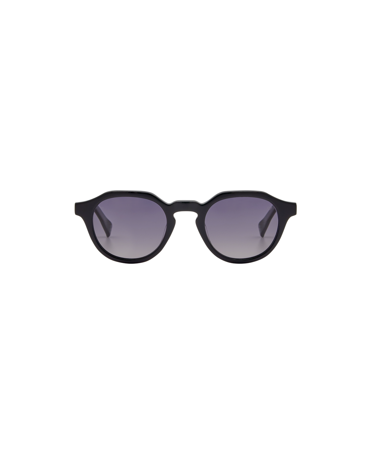 Atlant Carlo sunglasses, Shiny Black, front view