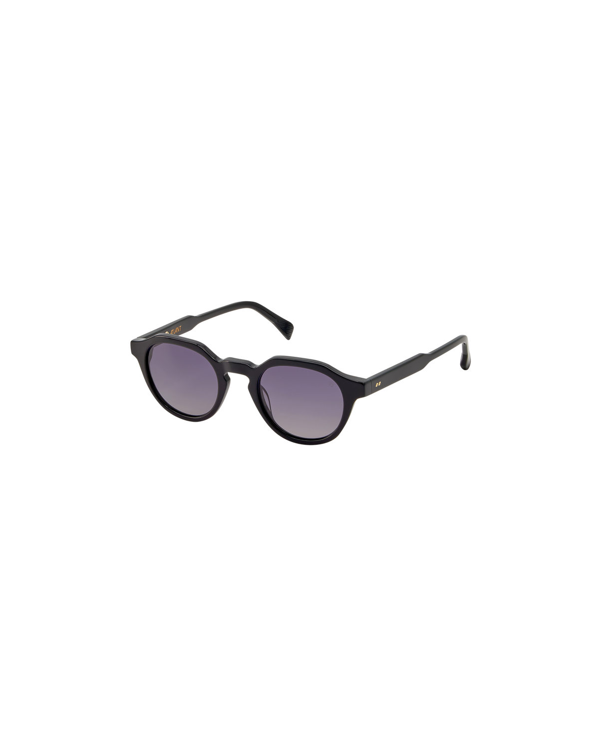 Atlant Carlo sunglasses, Shiny Black, side view
