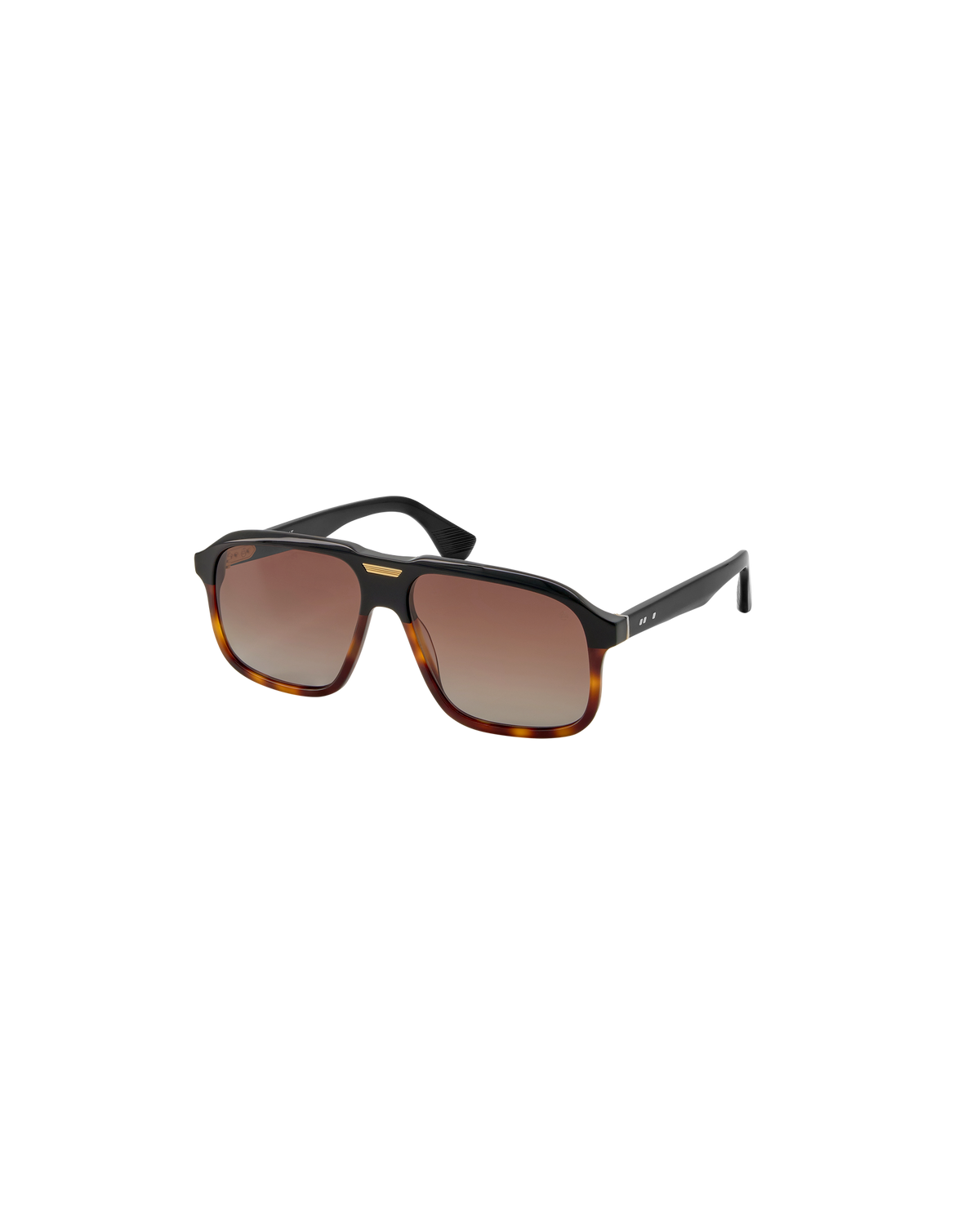Atlant Eliel sunglasses, Shiny Black, side view