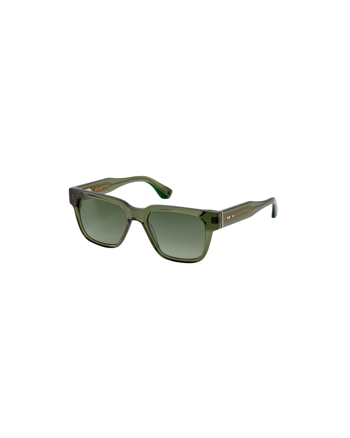 Atlant Marcel sunglasses, Crystal Green, side view