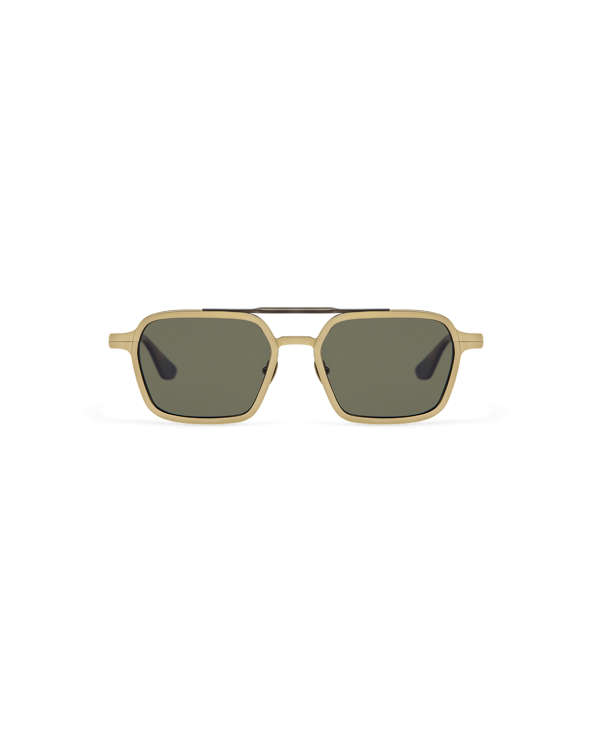 Atlant Mies sunglasses, Gold, front view