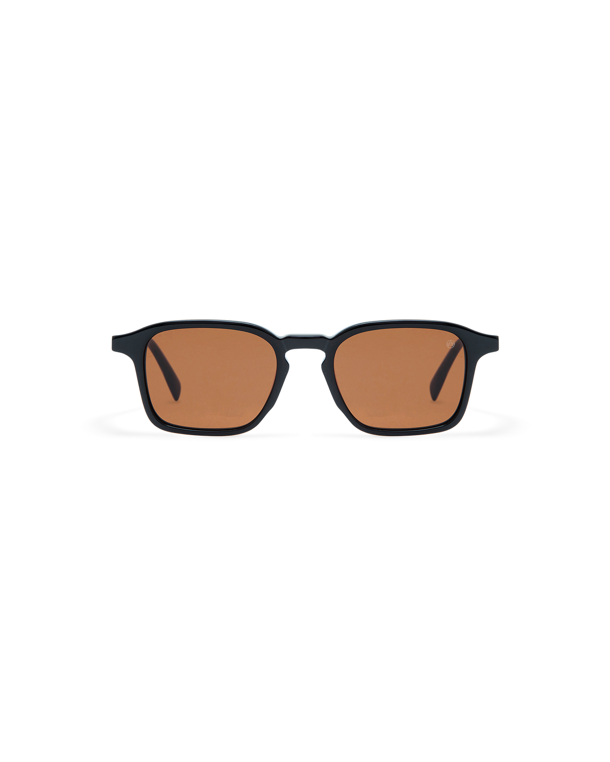 Atlant Mieso sunglasses, Shiny Black, front view