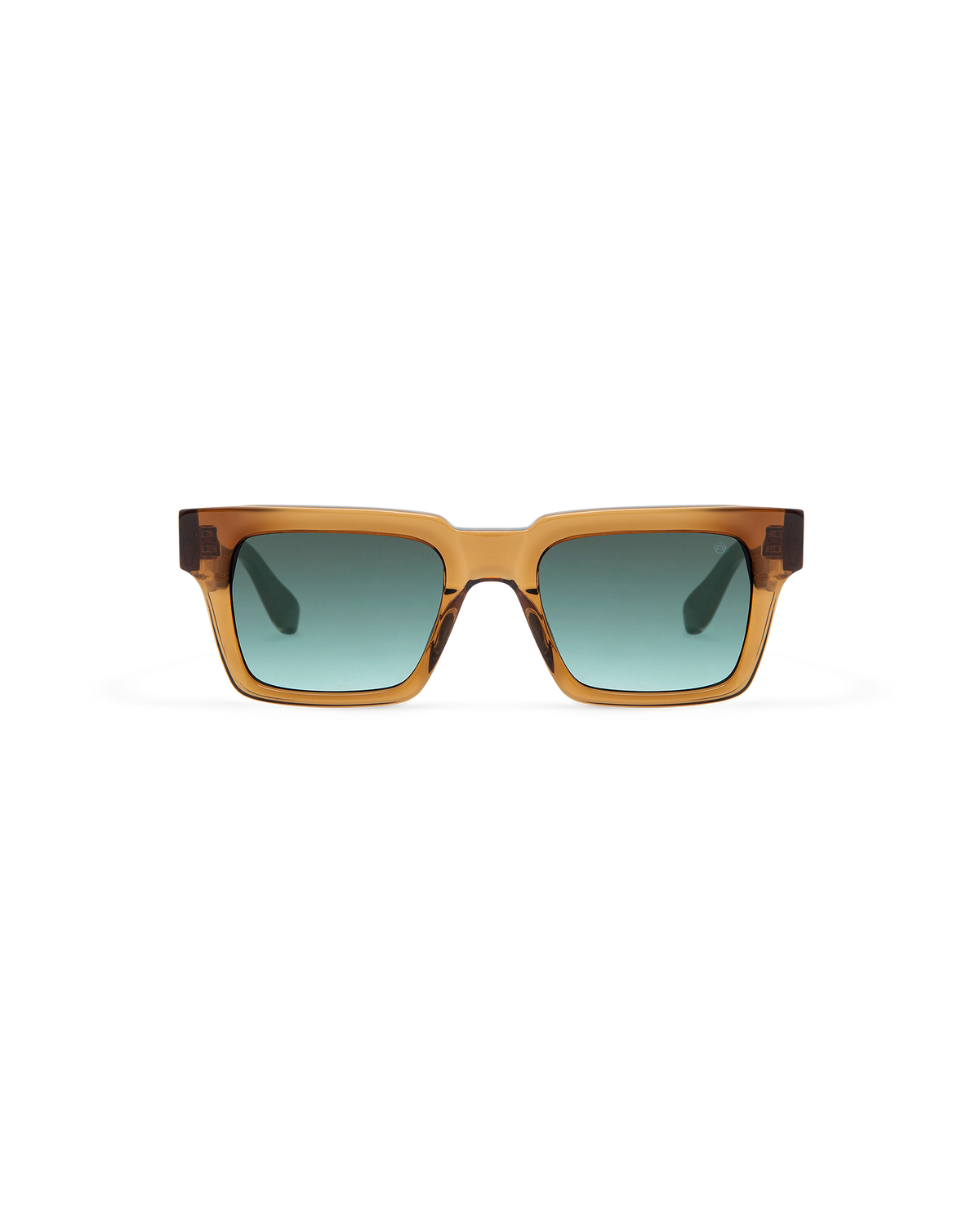 Atlant Norman sunglasses, Crystal Brown, front view