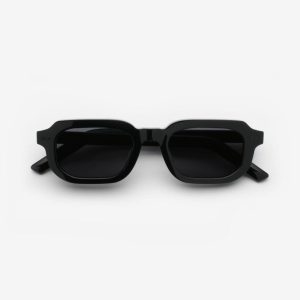 sunglasses-gast-pai-black-PA01-rectangular-shiny-black-by-kambio-eyewear-front