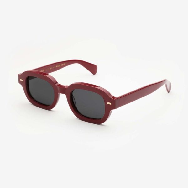 sunglasses-gast-tondo-red-TD04-round-red-black-by-kambio-eyewear-front