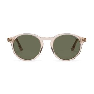 sunglasses-komono-archie-champagne-KOM-S9401-round-transparent-green-by-kambio-eyewear-front