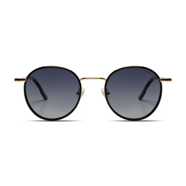 sunglasses-komono-pete-gold-black-KOM-S9652-round-gold-black-by-kambio-eyewear-front