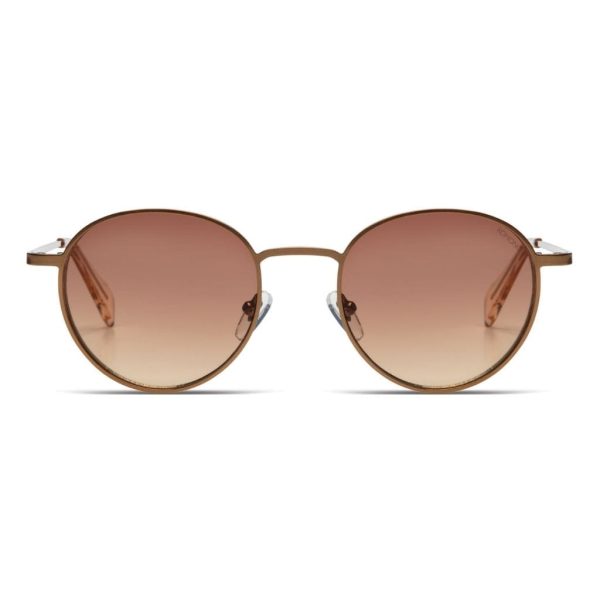 sunglasses-komono-james-pale-copper-KOM-S9902-round-by-kambio-eyewear-front