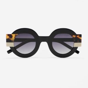 sunglasses-kaleos-clark-1-black-tortoise-round-shape-by-kambio-eyewear-front